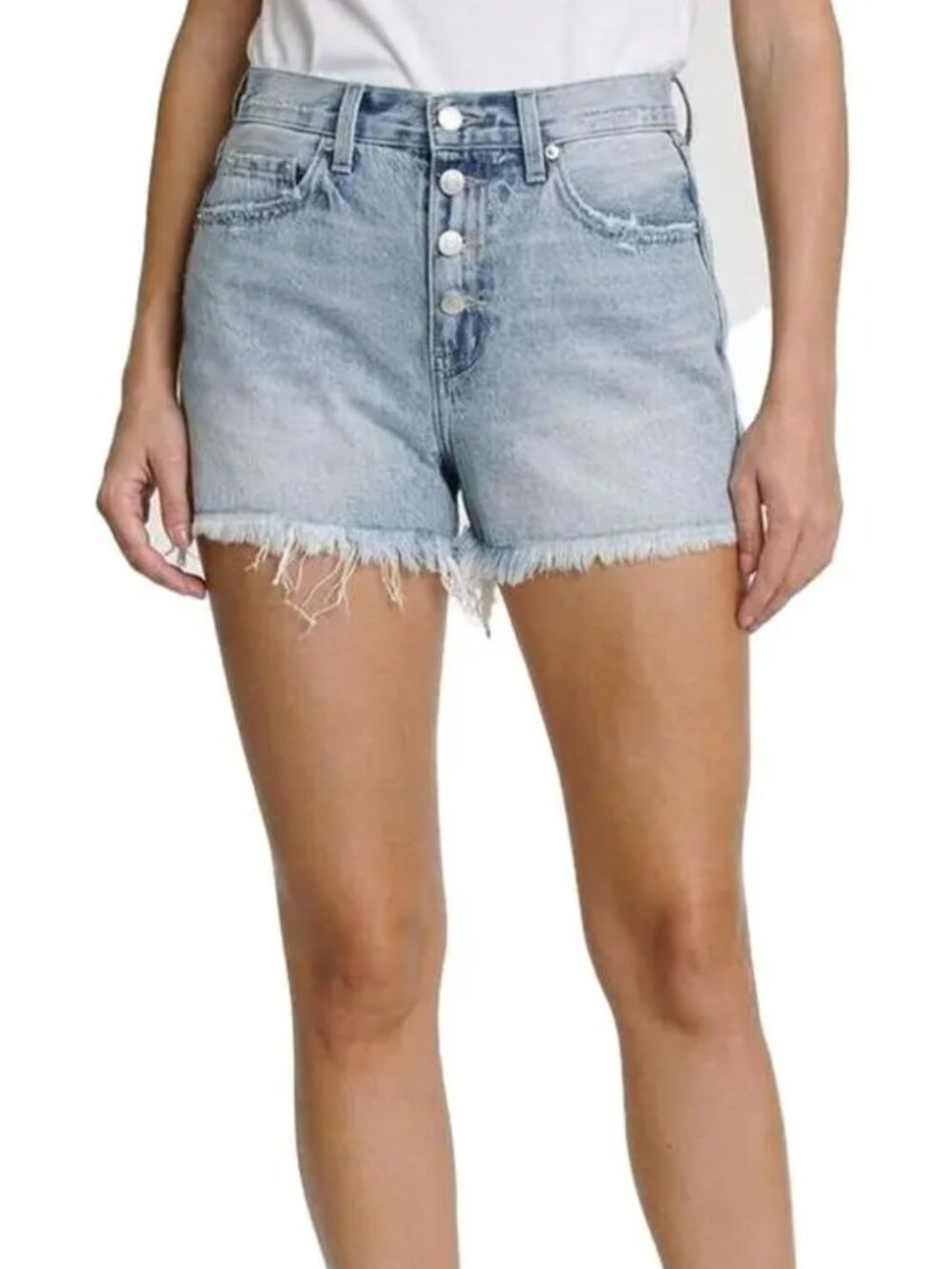 Pistola | Nova High Rise Cutoff Jean Short in Adams